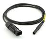 Cordon de mesure MC4 Mâle Noir Stäubli PV-AMLS4/150 