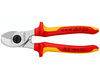 Coupe-câbles Knipex 95 16 165 pour câbles solaires 