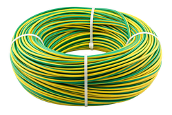 Câble terre souple 0,5 mm² H05V-K (vendu au mètre) 