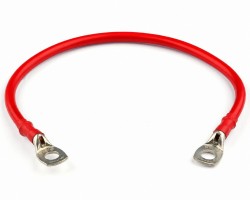 Cordon de batterie sur mesure en câble 16 mm² Rouge 