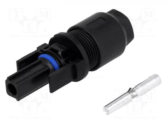 Connecteur SOLARLOK Femelle 4 mm² Tyco 0-1394462-4 Négatif 