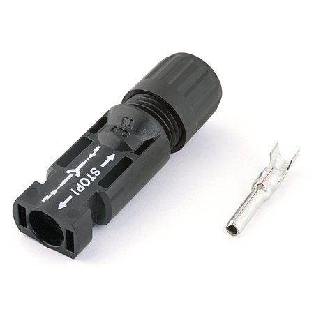 Connecteur MC4 Mâle 10 mm² Stäubli PV-KST4/10II 