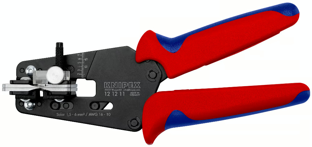 Pince à dénuder 1.5/2.5/4/6 mm² Knipex 12 12 11 